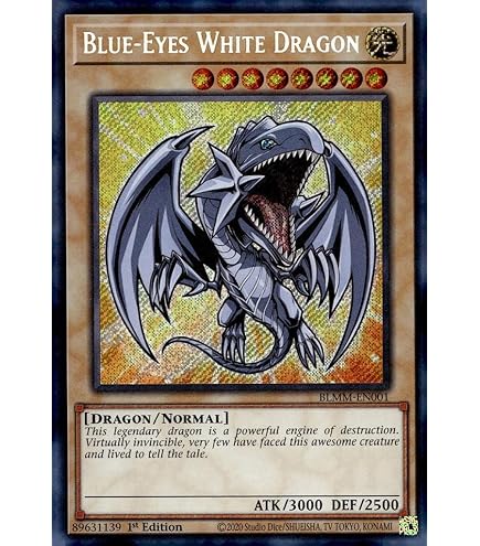Amazon.com: Blue-Eyes White Dragon - MP22-EN266 - Prismatic