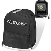 Bonbo Carrying Case 780015-1 for Humminbird ICE 35, ICE 45, ICE 55 ICE Flasher, Black, Portable GPS Navigator Carrying Case