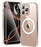 Iphone 16 Case BERFY Magnetic For IPhone 16 Pro Max Case, Compatible With  MagSafe, With Privacy Screen Protector, [Upgraded Camera Protection],  2-Layer Bumper Full Body Shockproof Phone Case 6.9", Desert Brown MagSafe