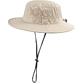 Tirrinia Kids Boonie Sun Hat Fishing Safari Wide Brim Hat Ages 5-15