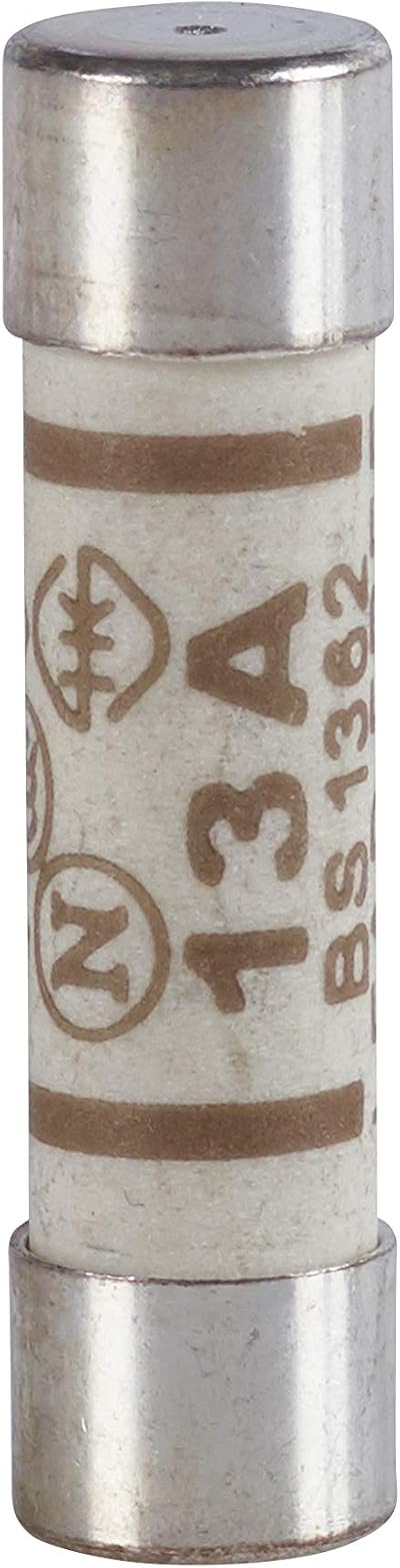 Schneider Electric Fuse Cartridge 13A 13Amp BS1362 Pack of 4 Brown