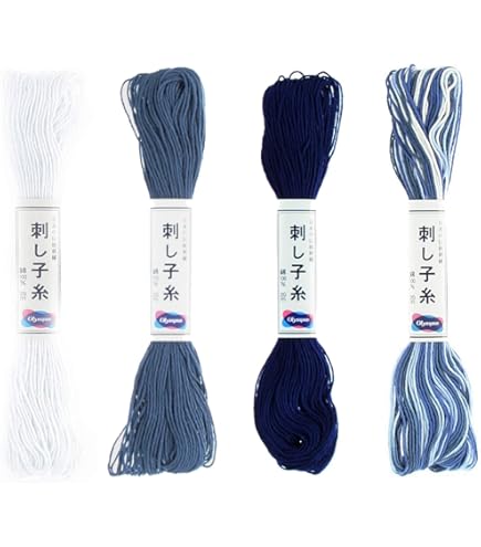 Olympus Kogin Sashiko Thread - Brown #736 Japanese Embroidery Thread