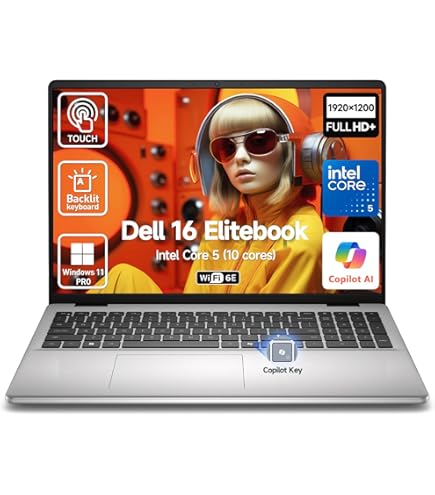 DELL i7 2600 16GB 新品240GB SSD＋HDD BD W10 Amazon.com: Dell 16 Touchscreen Laptop for Business & Home Student
