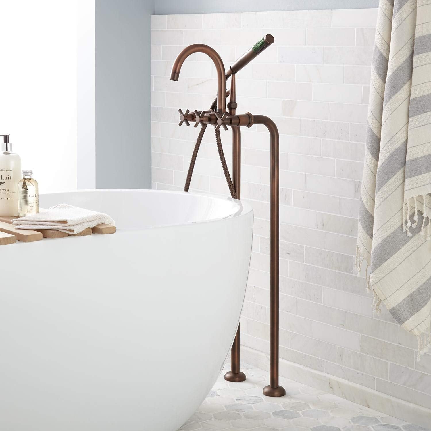 Signature Hardware 286338 Sebastian 32 High Floor Mounted