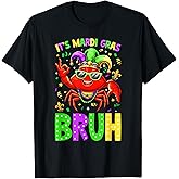Funny It’s Mardi Gras Bruh Crawfish 6-7 Meme Carnival Kids T-Shirt