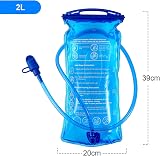 JOYHILL Hydration Bladder 2L BPA Free Wide Opening Leak Proof Reservoir view 4
