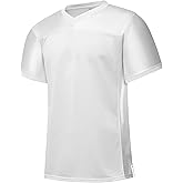 YWIES Blank Football Jersey Mesh Athletic Football Shirt Practice Sports Uniform