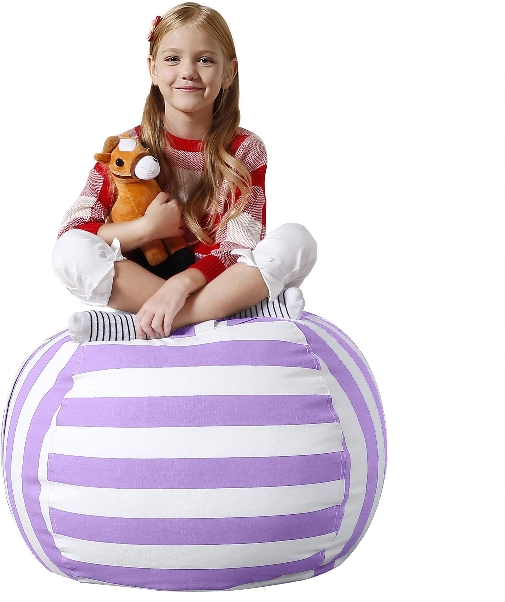 Stuffed Animal Bean Bag Storage Chair