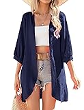 Yekaty Lightweight Cardigan Light Purple Kimono