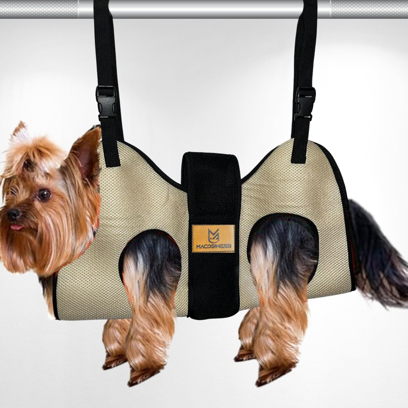 Photo 1 of 2025 2-in-1 - Dog Grooming Hammock - Dog Sling - Dog Grooming Harness - Dog Slings for Small Dogs - Dog Hammock for Nail Trim - Dog Carrier Sling - Cat Grooming Hammock - Dog Sling Carrier - Pet Sling