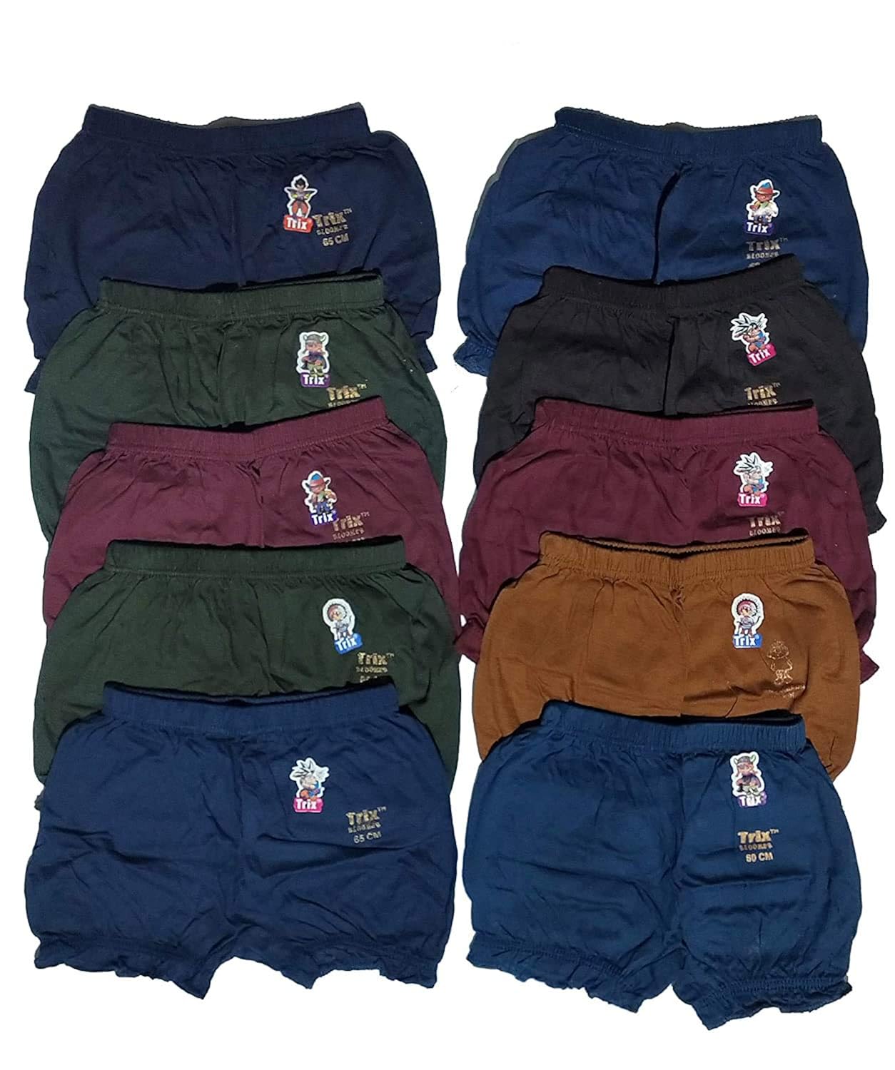 Buy Unisex Cotton Boy Shorts (Pack of 5) at Amazon.in