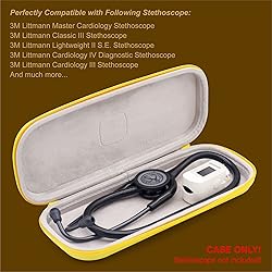 PROHAPI Hard Stethoscope Case, Lightweight Thin