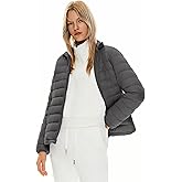 Orolay Women's Lightweight Packable Down Jacket Quilted Puffer Coat with Stand Collar