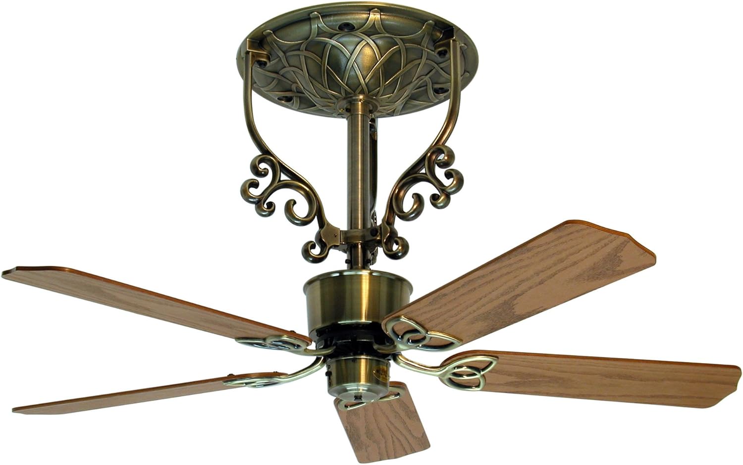 Amazon Com Fanimation Americana Short Antique Brass 220 Volt