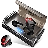 【最先端Bluetooth5.0+EDRが搭載】Bluetooth イヤホン IPX7完全防水 95時間連続駆動 Hi-Fi高音質 3Dステレオサウンド CVC8.0ノイズキャンセリング&AAC8.0対応 自動ペアリング マイク付き 完全ワイヤレス イヤホン 両耳 左右分離型 タッチ式 マイク内蔵 ブルートゥース イヤホン 日本語音声提示 技適認証済 iPhone&Android対応