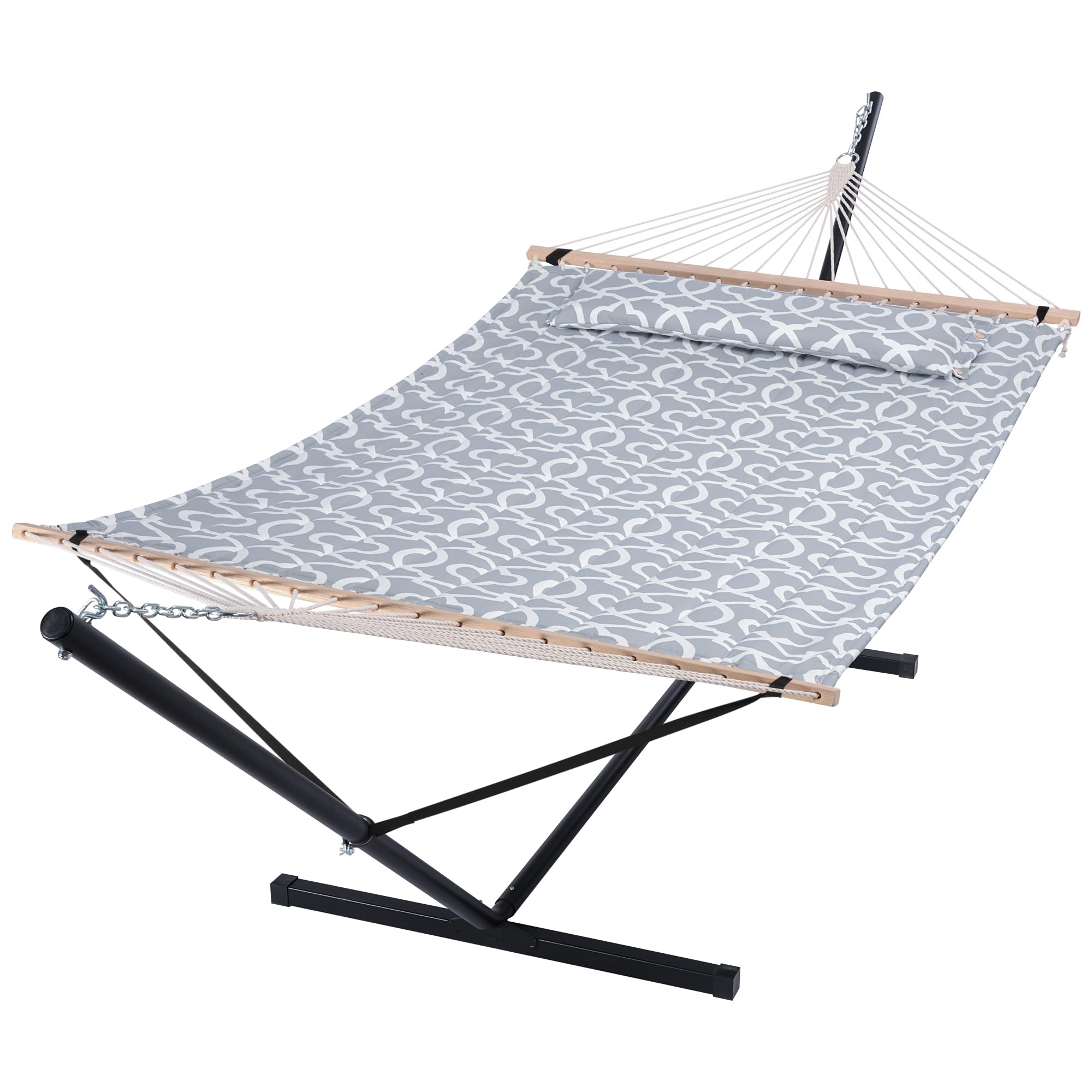 SUNCREAT 55 Inch Extra Large Double Hammock with