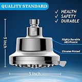 Voolan Filtered Shower Head 8 Spray High Pressure 15-Stage Water Filter view 5