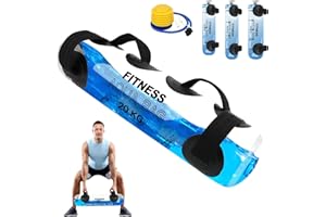 KOMCLUB Aqua Bag Workout, Adjustable Training Bag and Power Bag with Water, Core and Balance Trainer, Portable Stability Fitness &Full Body Exercise Equipment for Weight