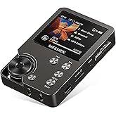 MECHEN M30 HiFi MP3 Player 64GB DAC Decoding DSD Gray | WM8965 DAC+TI Amp, MP3/WMA/WAV/APE/FLAC/AAC, 1500mAh 25H, 2" Screen, Expand to 512GB, Zinc Alloy Shell
