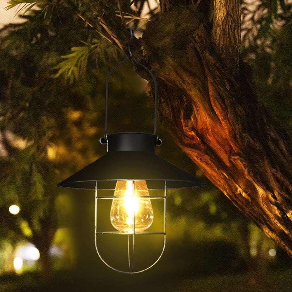 Solar Lantern Outdoor Hanging Solar Lights Landscape with