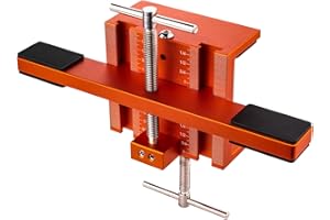 Neitra Cabinet Door Mounting Jig, Support Arm and Clamp Integrated, Aluminum Alloy Body Heavy Duty Tool for Cabinets with Face Frame or Frameless - Supports, Positions, Levels (1-PACK)