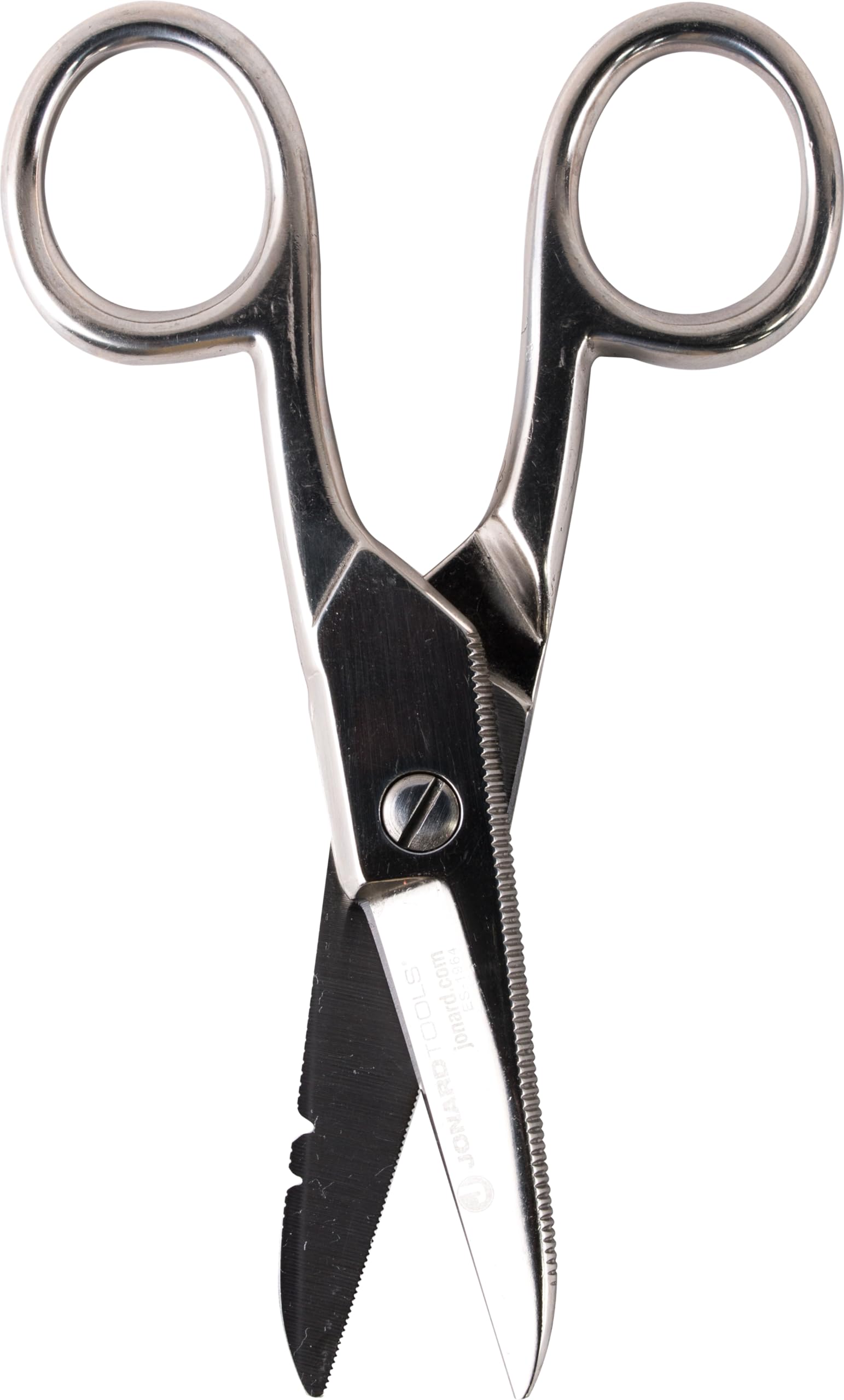 Jonard Tools ES-1964 Carbon Steel Electrician Scissor, for Heavy Duty Use