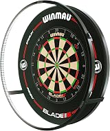 Winmau Plasma Dartboard Light Black Surround LED Ring 360° Illumination