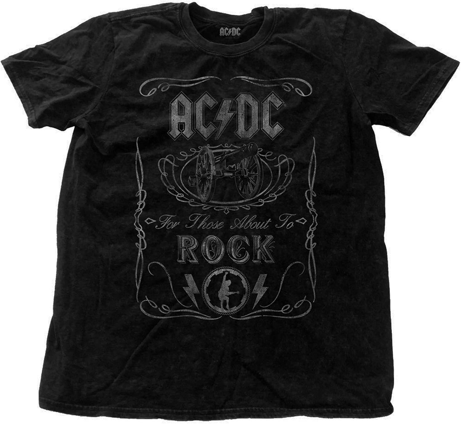 AC/DC Officially Licensed - T-Shirt for Those About to Rock Maglia ...