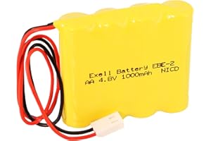 EXELL BATTERY Emergency/Exit Lighting Battery Fits and Replaces, Duallite 012-0790 Duallite 12-0790 Duallite 12-790 Dual-Lite 12 790 Dual-Lite 12790 Dual-Lite 012-0790 Dual-Lite 12-0790 OSI OSA042AA 12-790 12790