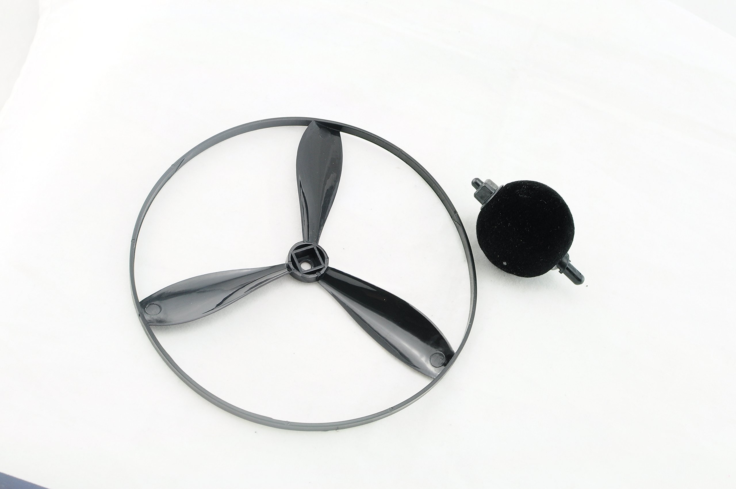 Denshine Flying Helicopter Novelty Alarm Clock UFO Propeller Fly LCD Digital Alarm Clock Most Effective for Heavy Sleepers Wake-Up Artifact Best Gift for College Students & Workers