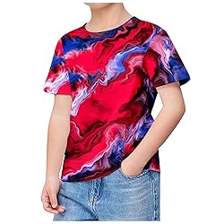 Junsyuffk Toddler Boy Button Down Shirt 4th of July