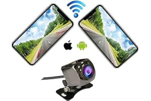 Casoda Latest HD1080P WiFi Wireless Backup Camera for iPhone and Android, Ultra Strong Signal Smooth Video, Crystal Clear Picture, Suitable for Car SUV Pickup (Mini for car SUV Pickup Sedan)