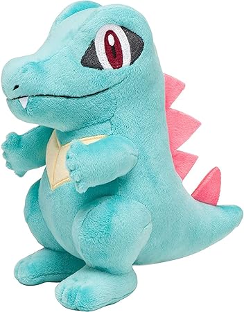 Amazon Totodile 7インチ ポケモン センター 日本 ポケモン 人形 ミニぬいぐるみ ポケモンセンター 日本 半透明イラスト カード バンドル ぬいぐるみ おもちゃ