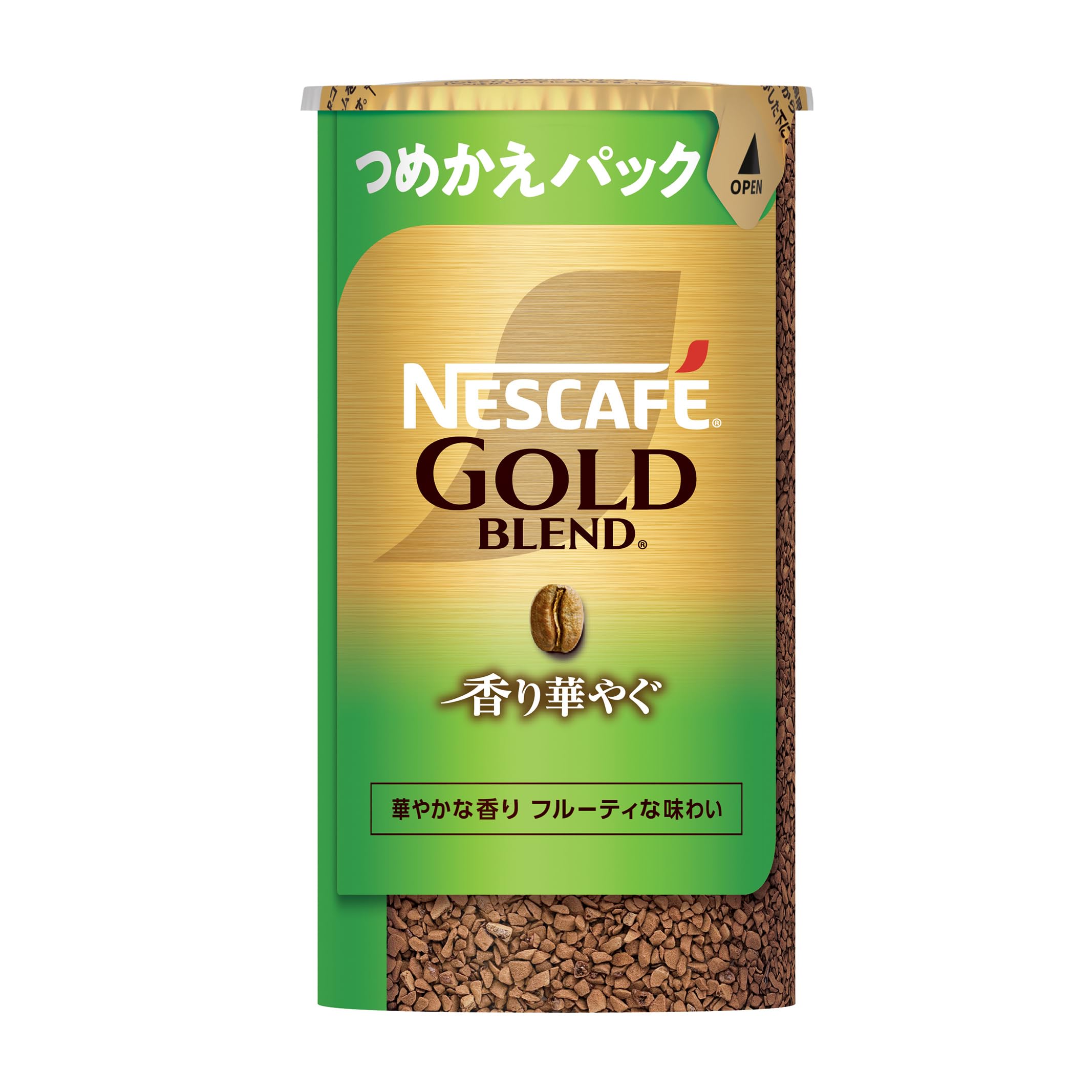 ネスカフェ レギュラー ソリュブル コーヒー 詰替 ゴールドブレンド 香り華やぐ エコ&システムパック 95g商品画像