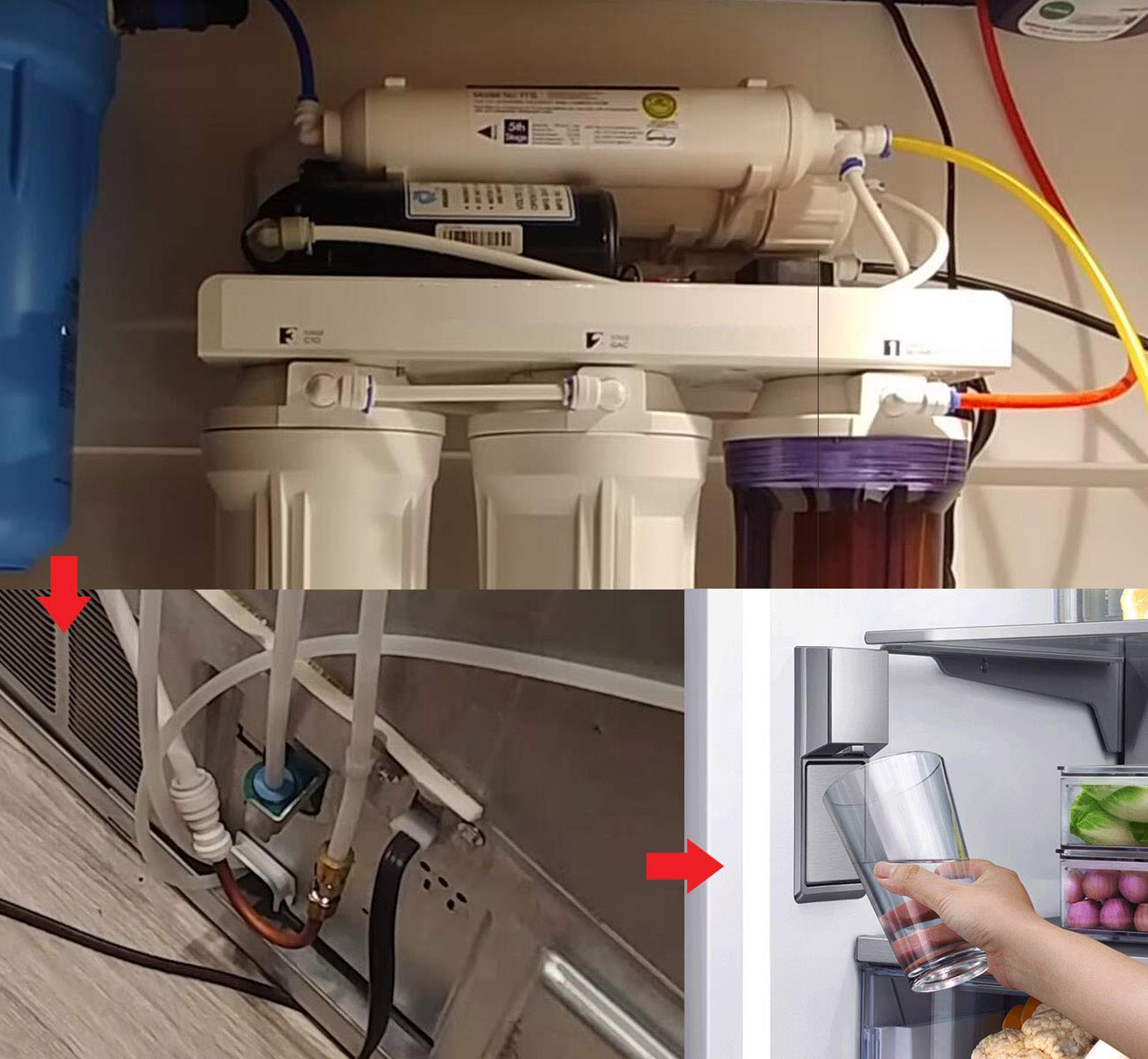 15M Water Supply Pipe Tube Fridge Connector Kit For European Style