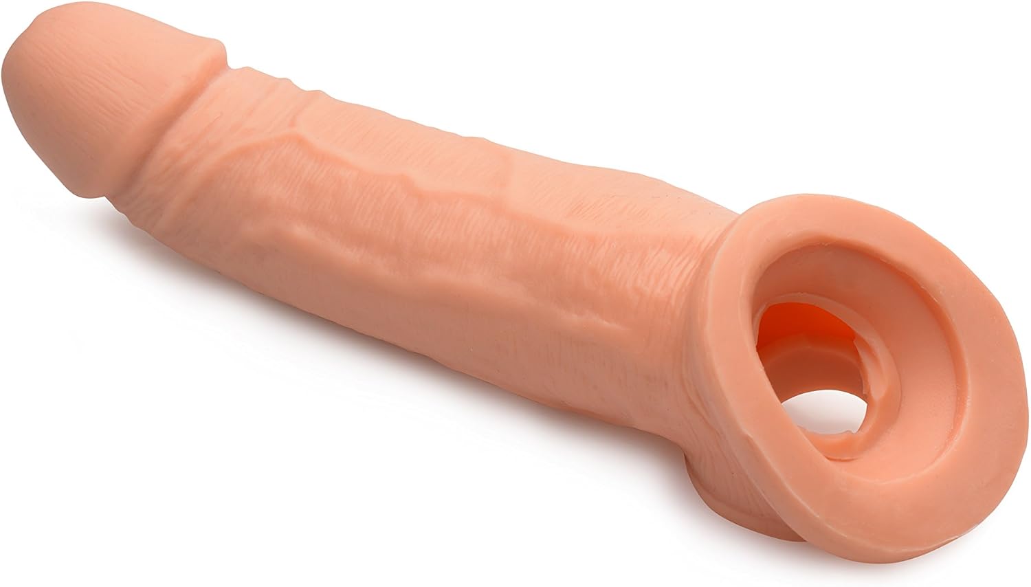 Ultra Real 2 Inch Solid Tip Penis Extension, Black - Image 5