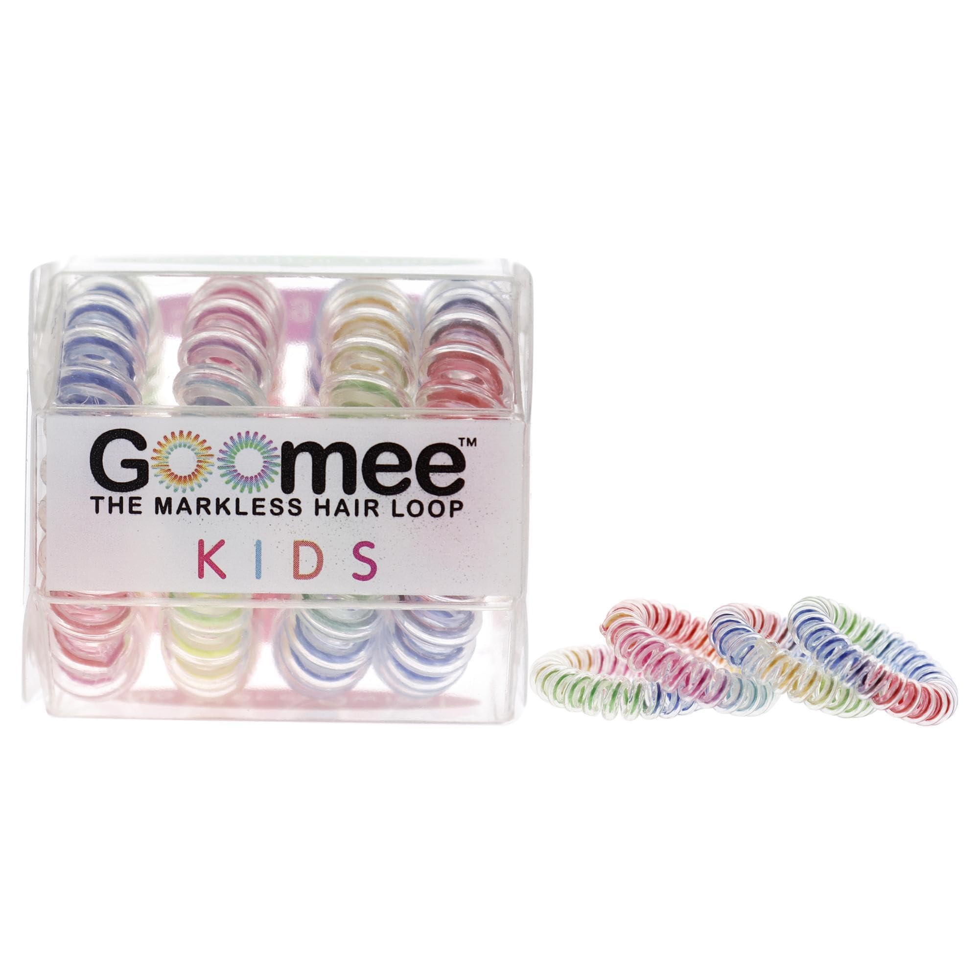 Goomee Kids The Markless Hair Loop Set - My Little Mermaid For Kids 4 Pc Hair Tie