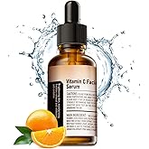 Vitamin C Face Serum with Vitamin C, Hyaluronic Acid, Vitamin E, Serum for Dullness, Balanced Complexion, Eye Area, Fine Lines & Wrinkles, 30ml/1.01oz