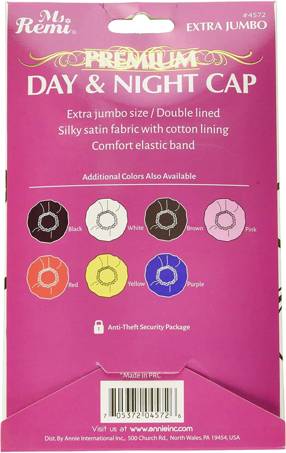 Ms.Remi Deluxe Extra Jumbo Day and Night Cap : Swim Caps : Beauty