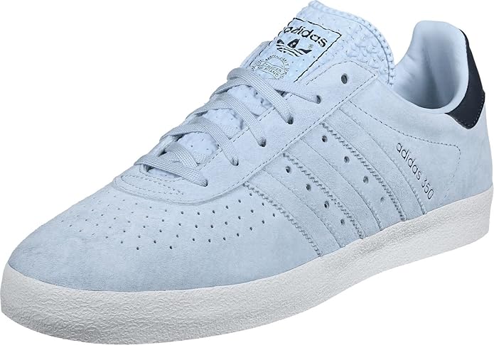 adidas 350 claret and blue trainers