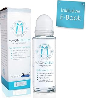 Magnesiumöl Zechstein – reines Magnesiumchlorid im Massage-Roll-on – Massageöl für entspannende Massagen