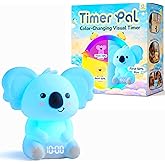 Timer Pal, Koala Visual Timer for Kids/Adults, 0-99 Minutes Light Timer | Rechargeable, Color-Changing, Magnetic, Digital Timer for Classroom, Potty Training, Toothbrush, Countdown, Night Light