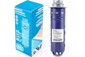 E-COWLBOY Replacement for Nature2 Duoclear 45 Mineral Cartridge W28002 W26002 for All Zodiac Duoclear & Nature2 Fusion, Fusion Soft, Vision Pro System Aboveground Ingroud Swimming Pool Up to 45,000 Gallons