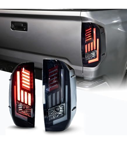 Vvavv - Luz Trasera LED Compatible Con Toyota Tacoma Pickup 2016, 2017, 2018, 2019, 2020, 2021