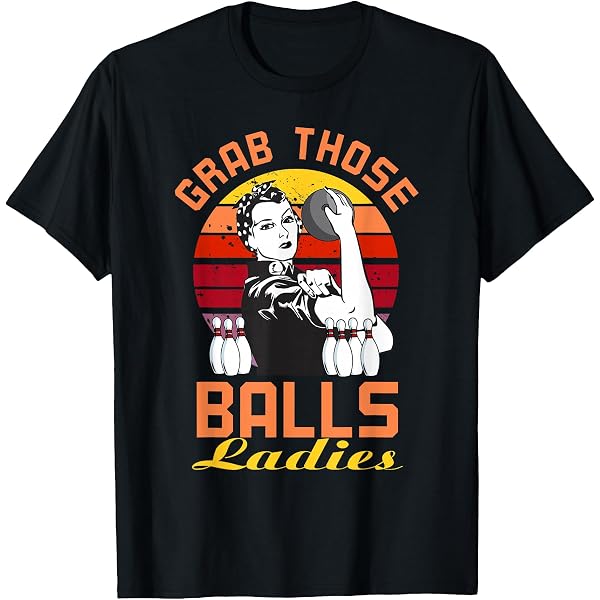 Bowler Strike the Pins with Bowling Ball in Bowling Alley T-Shirt Bowler Strike the Pins with Bowling Ball in Bowling Alley T-Shirt