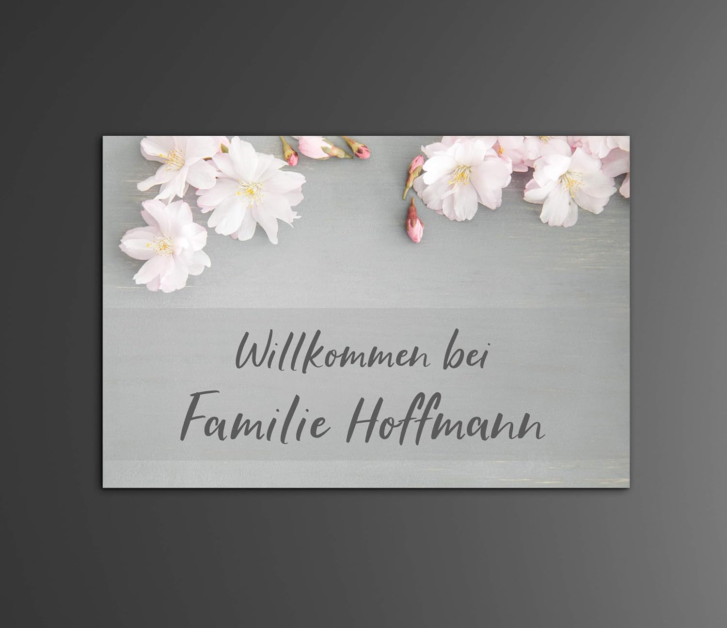 Namensschild Briefkasten-Schild Selbstklebend Oder Mit Bohrlöcher  Klingelschild Mit Kratzfestem Uv Druck Edles Türschild Mit Namen Für Die  Haustür Größe Ab 12X8 Cm Bunte Türschilder Hausnummern & Plaketten  Eisenwaren