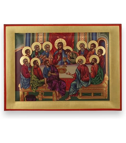 Byzantine Icon On Wood Transfiguration Of Christ Icon - Handmade Greek ...
