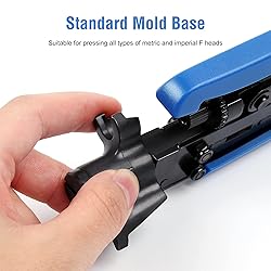 Knoweasy Coax Compression Tool - Coax Crimper and