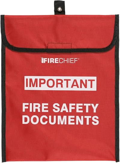 Firechief HSDA4 Soft Pack Document Holder A4 Red