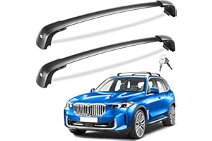 Tuyoung Lockable 220lbs Roof Rack Cross Bars Compatible with BMW X5 G05 2019 2020 2021 2022 2023 2024 2025, Heavy Duty Aluminum Roof Rails Crossbars Bike Kayak Snowboard Rooftop Cargo Carrier Luggage